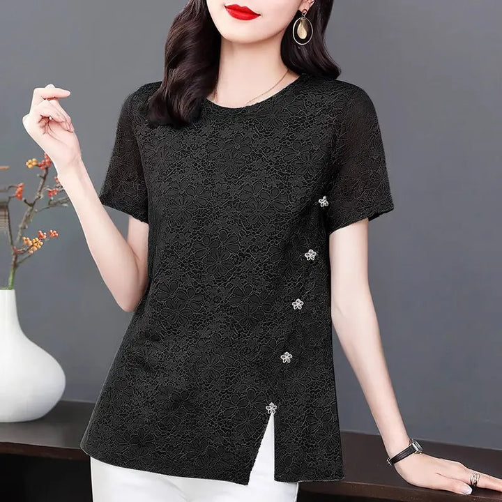 Selena Breezelace Blouse