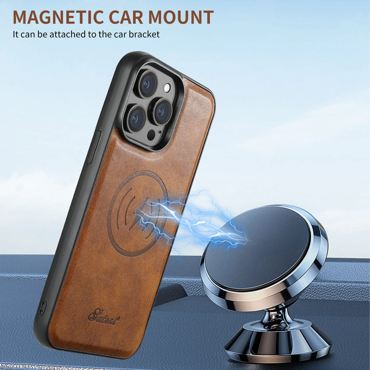 Flipstand™ Leather Iphone Case