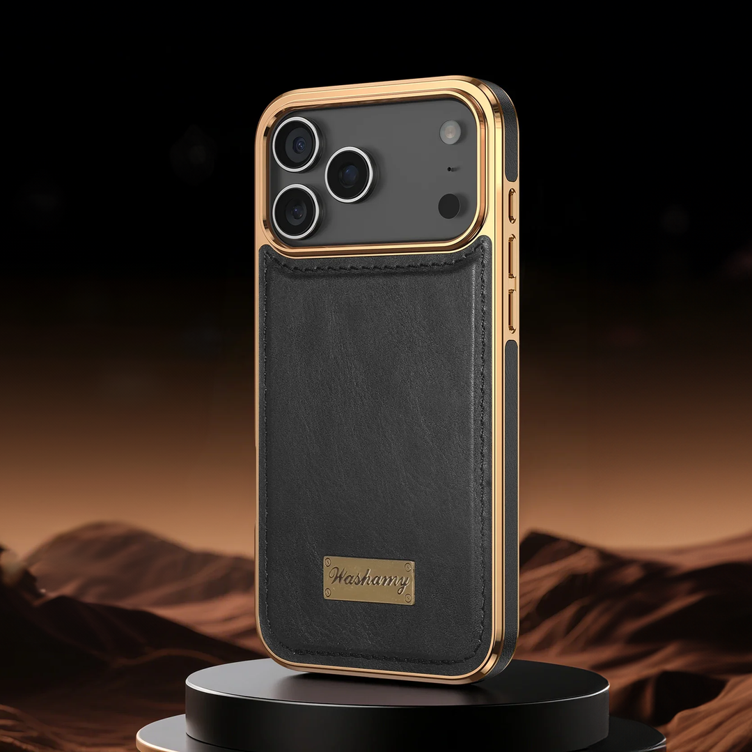Goldmeyer Leather Iphone Case