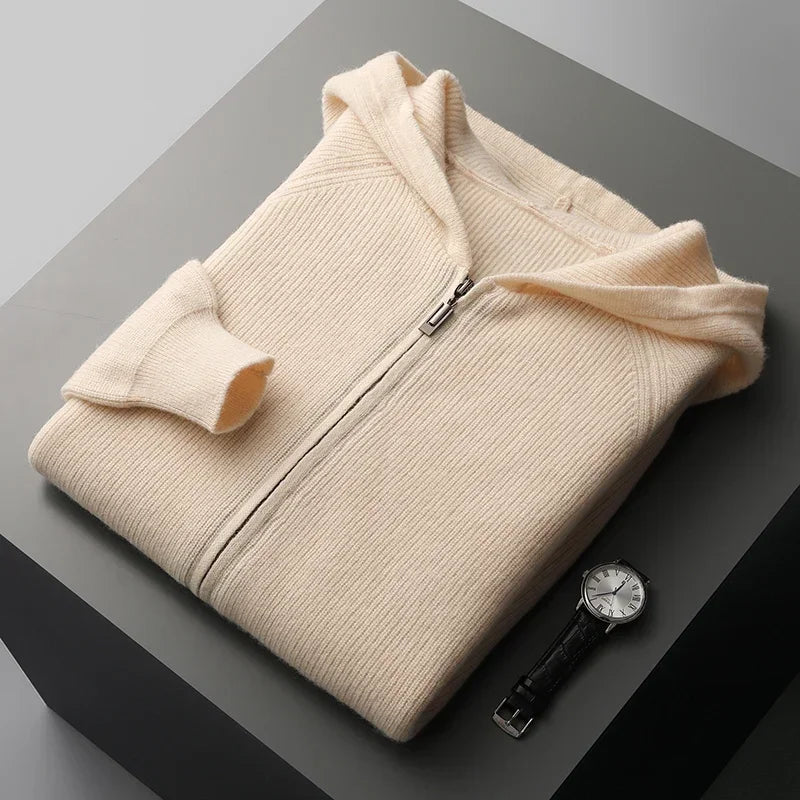 VANMEYER KNITTED HOODIE