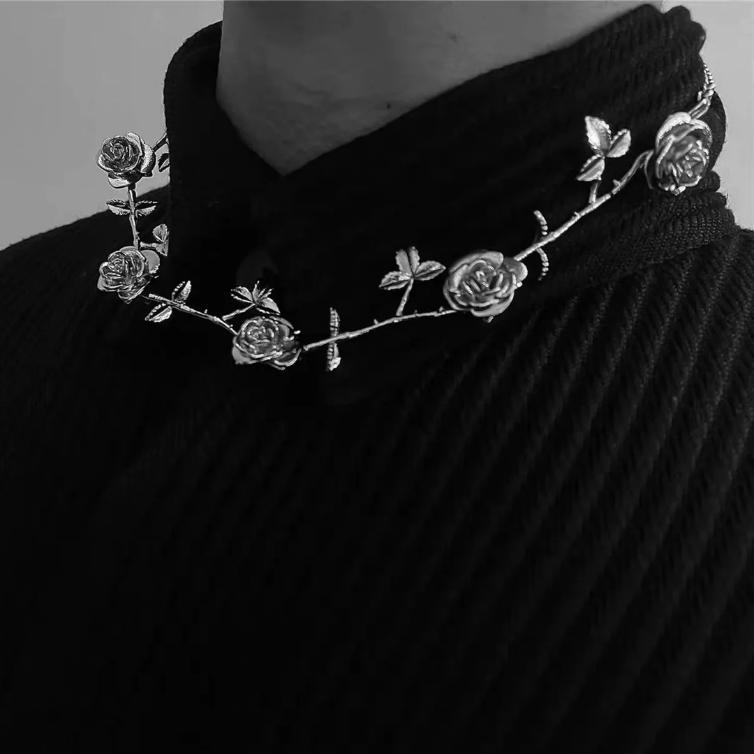 Moonshade Rose Necklace