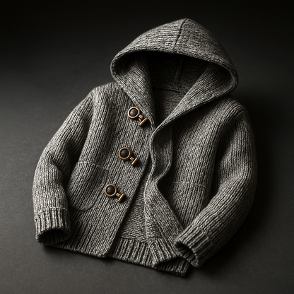 HIMALAYAN KNITTED HOODIE